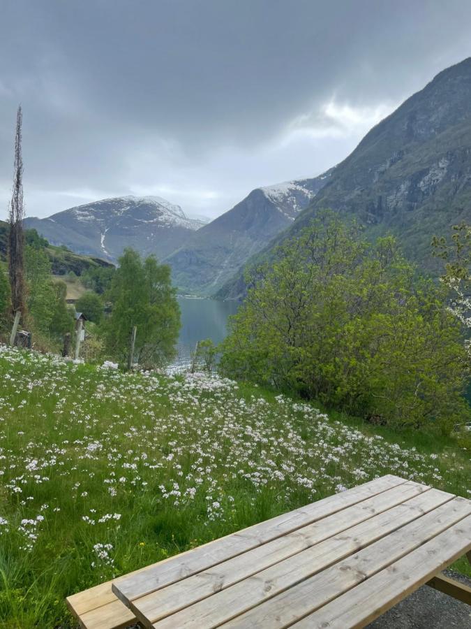 Aurland Feriehus Bagian luar foto