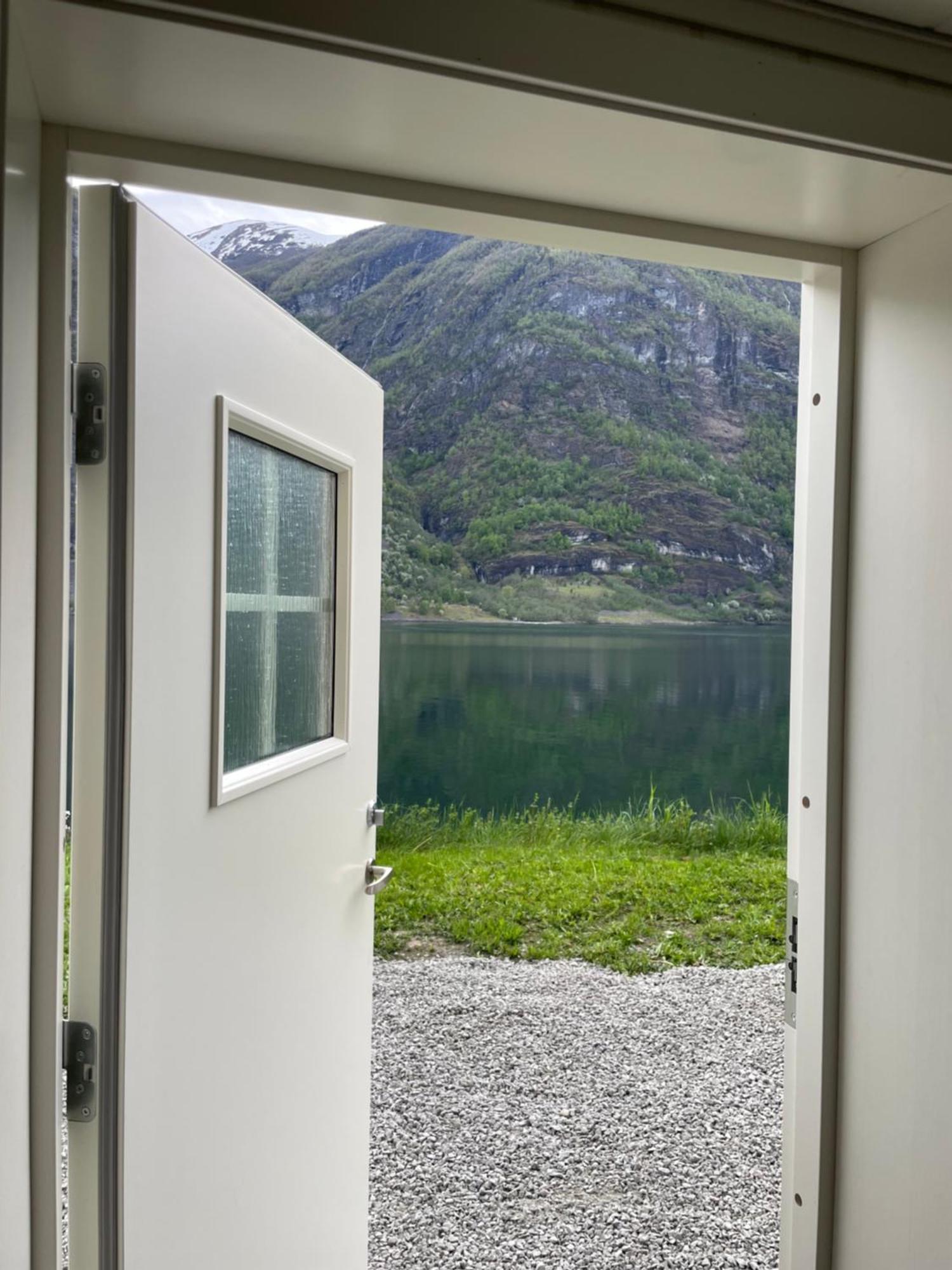 Aurland Feriehus Bagian luar foto