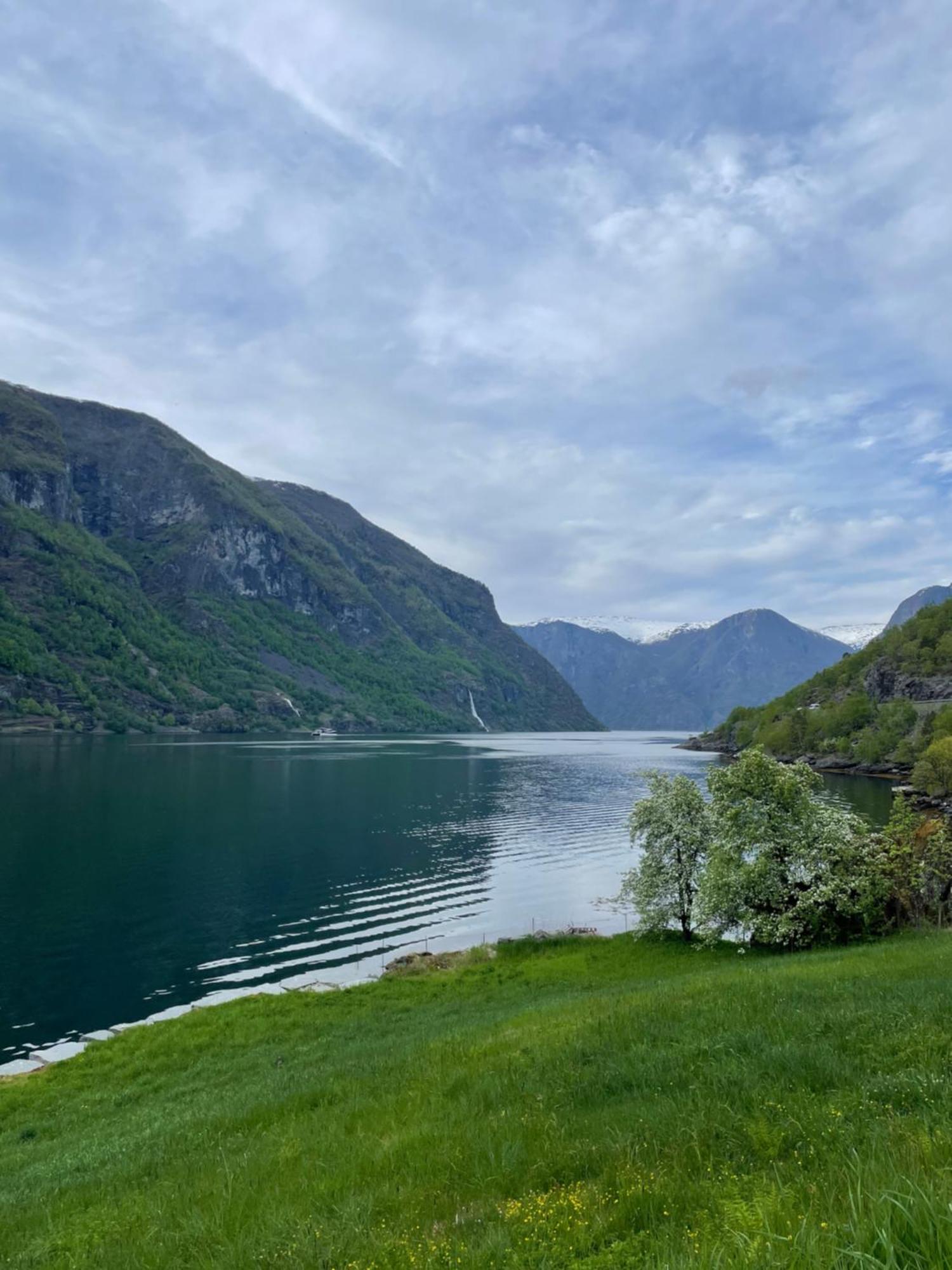 Aurland Feriehus Bagian luar foto