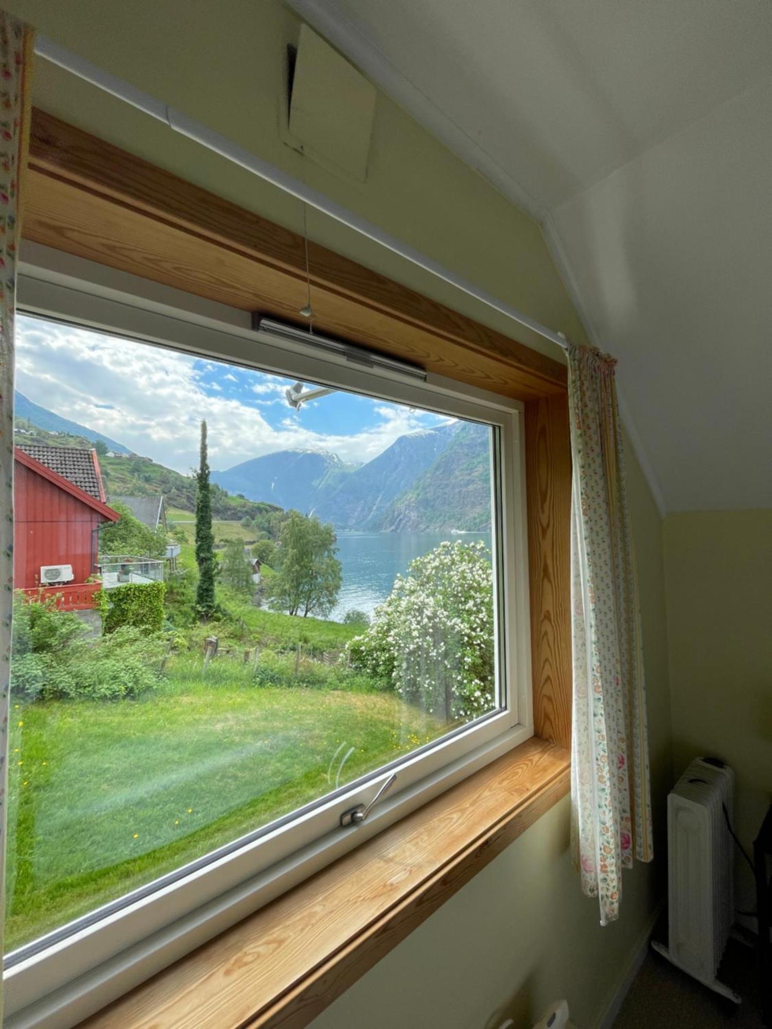 Aurland Feriehus Bagian luar foto