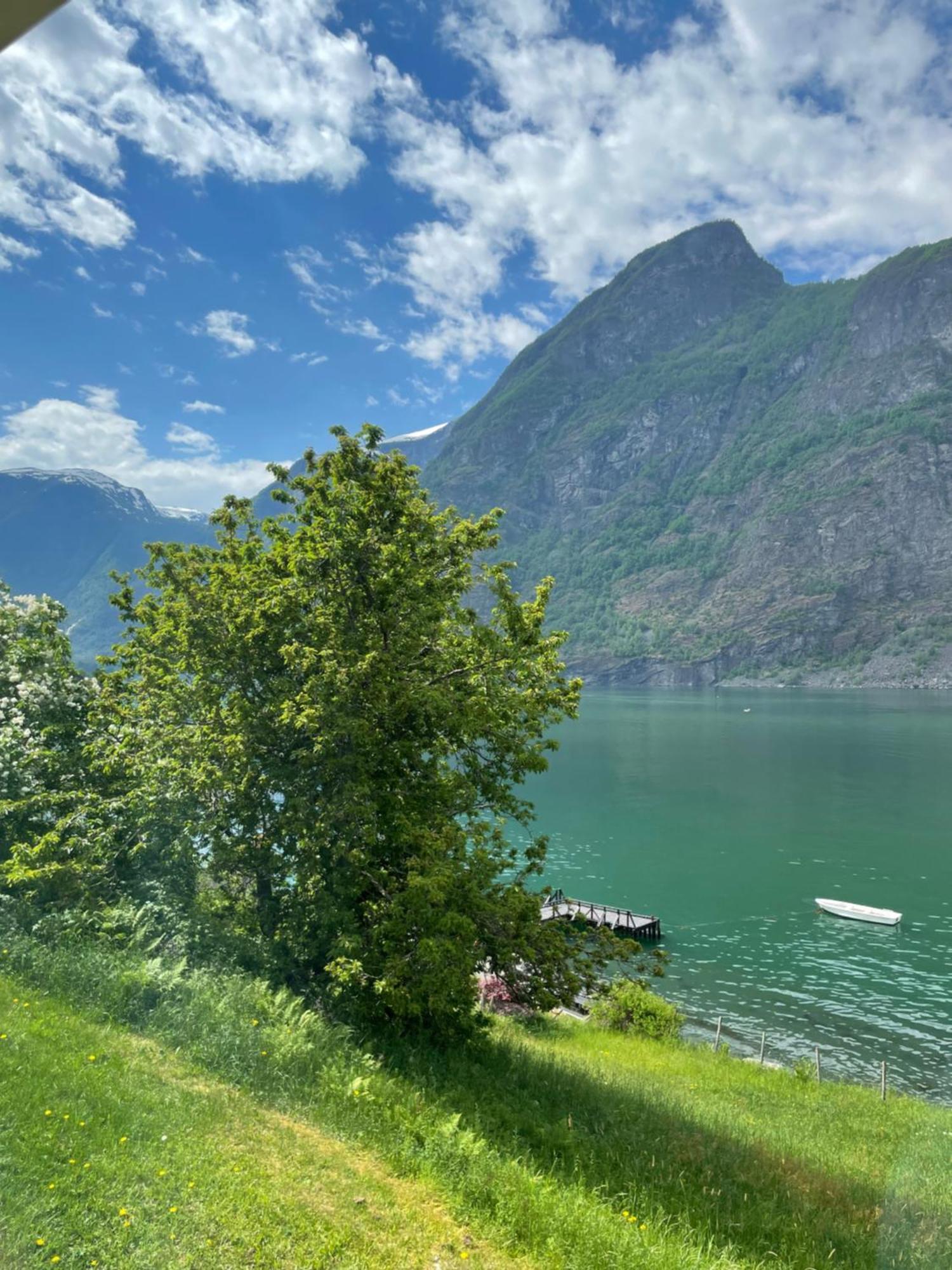 Aurland Feriehus Bagian luar foto